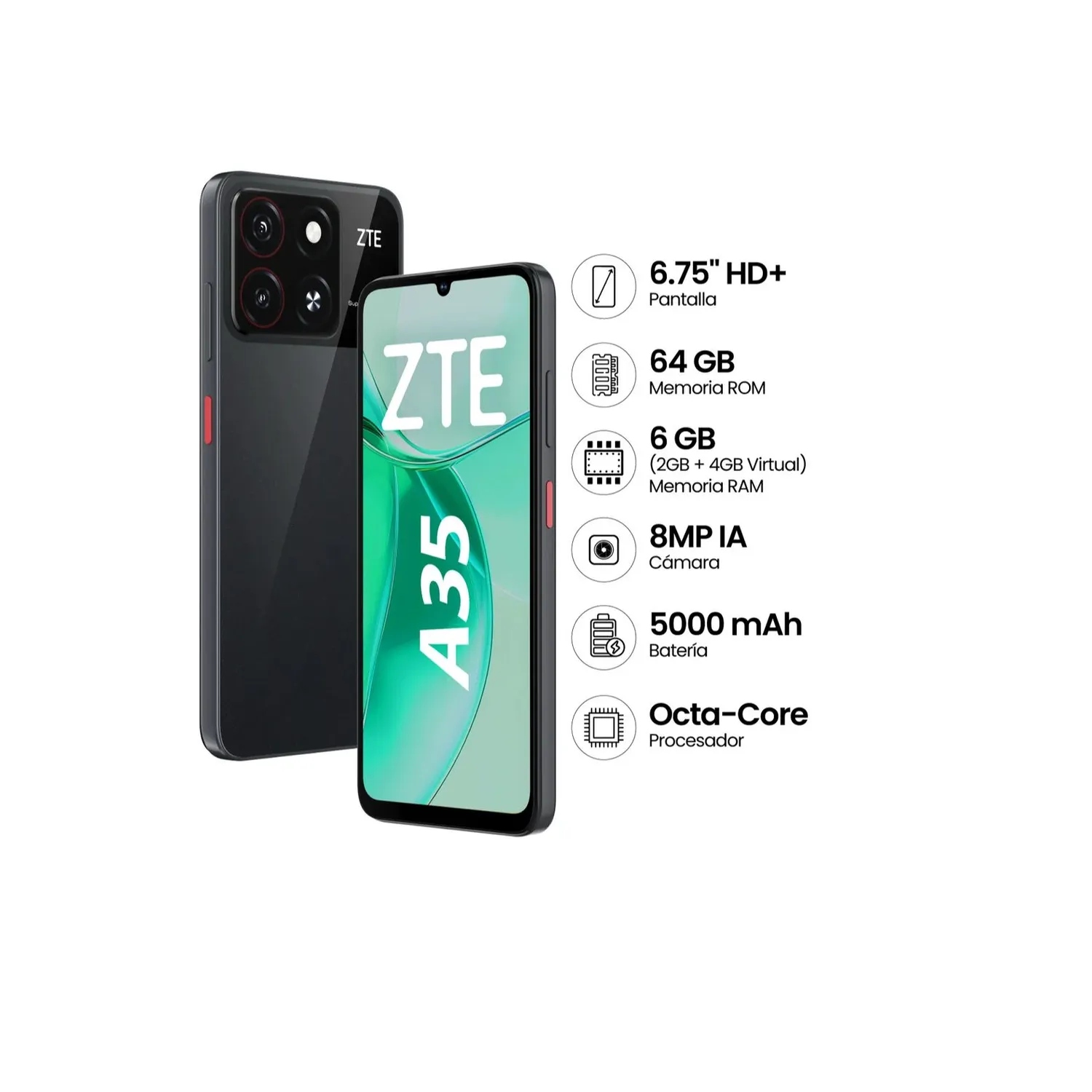 ZTE BLADE A35 4GB+64GB